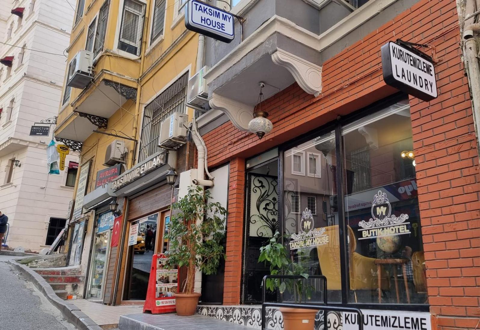 Taksim My House Butik Otel Istambul Exterior foto